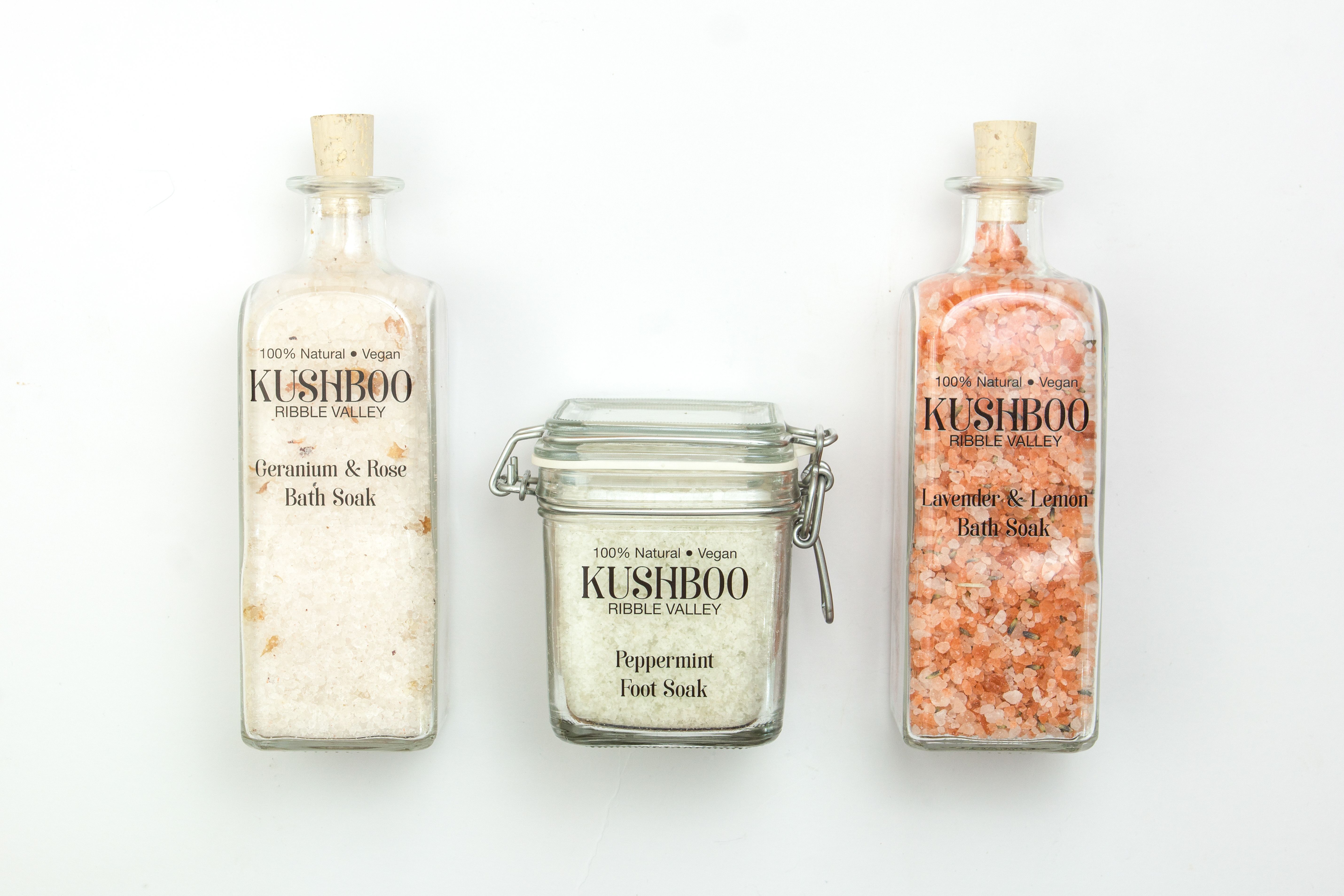 Luxurious Bath Salt Soaks